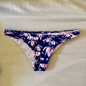 Acacia blue island orchid bikini bottom